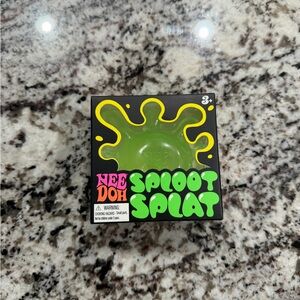 NeeDoh Splooot Splat Green Stress Ball Toy